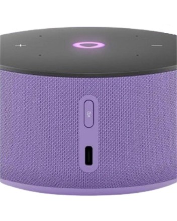  Умная колонка Яндекс Станция Мини 3 с часами лиловая