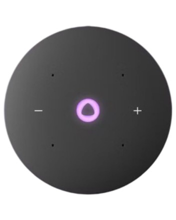  Умная колонка Яндекс Станция Мини 3 с часами лиловая