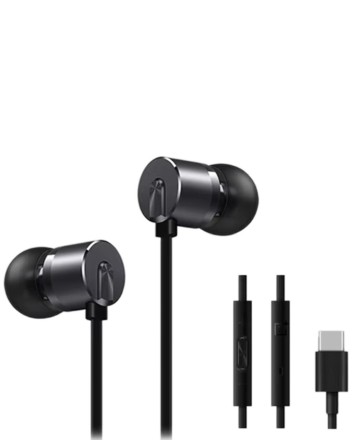 Наушники с микрофоном OnePlus BE02T Bullets Type-C черные