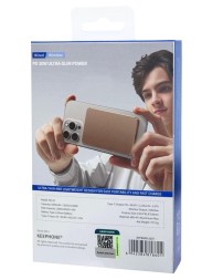 Powerbank с беспроводной зарядкой Keephone Lucci PB-33 5000mAh 1C 20W KPFRAPB-33DT золотой