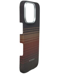 Накладка для i-Phone 16 Pro 6.3&quot; Pitaka Tactile Woven Case&amp;Grip 3 (Sunset)
