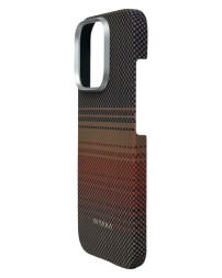 Накладка для i-Phone 16 Pro 6.3" Pitaka Tactile Woven Case&amp;Grip 3 (Sunset)