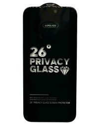 Защитное стекло Антишпион для i-Phone 16 Pro Max 6.9" Supglass XC-12 3D