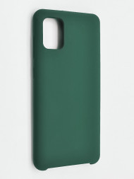 Накладка для Samsung Galaxy A31 Silicone cover зеленая