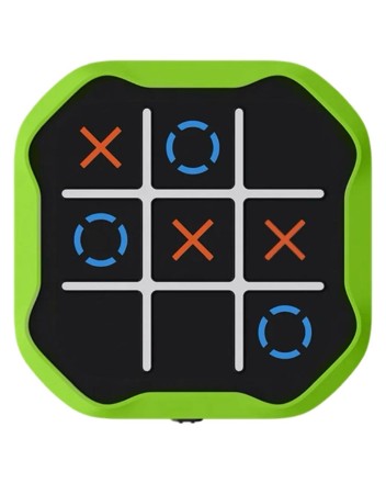  Игра Крестики-Нолики Giiker Tic-Tac-Toe Bolt зеленый