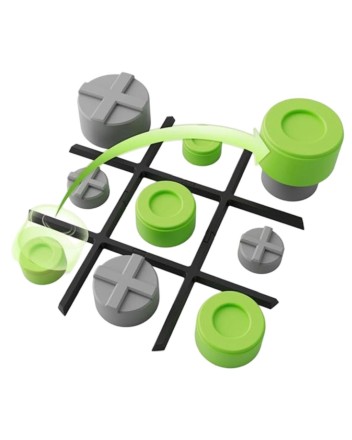  Игра Крестики-Нолики Giiker Tic-Tac-Toe Bolt зеленый