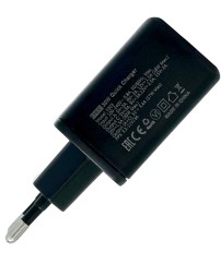 Сетевое зарядное устройство EOFE E303 1C/1USB 30W черное