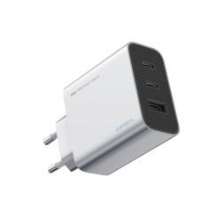 Сетевое зар. устр. Cuktech Gan A15CEU 1USB/2C 65W серебристое