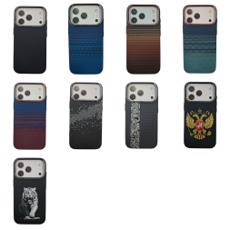 Накладка для i-Phone 17 Pro Max Free Air Magsafe пластик в ассортименте