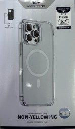 Накладка для i-Phone 14 Pro Max Keephone Non-Yellowing Magsafe прозрачный