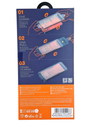 Защитное стекло для Samsung S25 Ultra Remax ES-01 3D чёрное