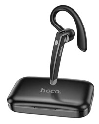 Bluetooth-гарнитура Hoco DES48 BT5.3/60mAh (400mAh) черная