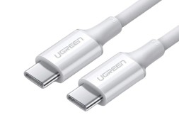 Usb Кабель-зарядка Type-C на Type-C Ugreen US300 5A 100W 0.5м белый