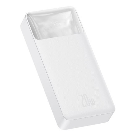  Powerbank Baseus Bipow Digital Display 20000mAh 2USB/USB-C 20W PD3.0/QC3.0 (PPDML-M02) белый