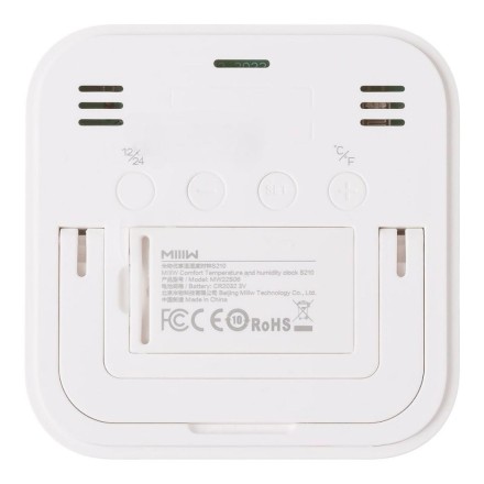  Метеостанция MIIIW Comfort Temperature And Humidity Clock S210 MW22S06 белый