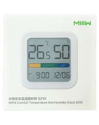 Метеостанция MIIIW Comfort Temperature And Humidity Clock S210 MW22S06 белый