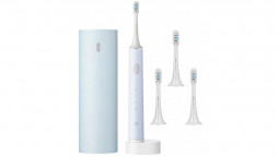 Зубная щетка электрическая Xiaomi Mijia Sonic Electric Toothbrush T500C+3 насадки (BHR4188CN) синяя