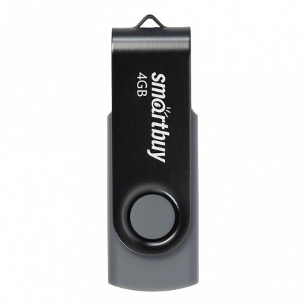  USB флеш накопитель SmartBuy 004GB Twist Black (SB004GB2TWK)