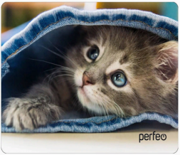Perfeo Коврик для компьютерной мыши &quot;Cat&quot;, Рис.7 (350*250*4 мм), ткань+резиновое основание