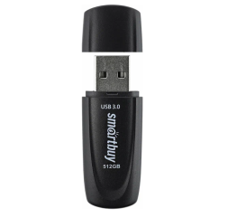 3.0/3.1 USB флеш накопитель Smartbuy 512 GB Scout черный (SB512GB3SCK)