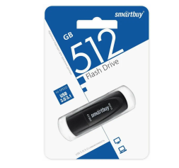 3.0/3.1 USB флеш накопитель Smartbuy 512 GB Scout черный (SB512GB3SCK)