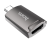  Переходник Hoco UA19 Type-C на HDMI 4K серый