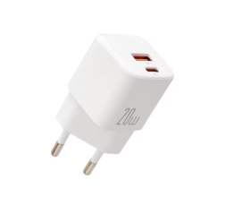 Сетевое зар. устр. Keephone CH-23061 1USB/1C 20W белое