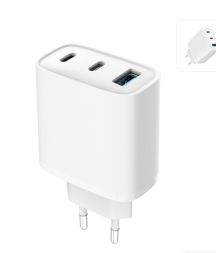 Сетевое зар. устр. Evelatus 145 1USB/2C 22.5W/45W белое