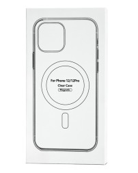 Накладка для i-Phone 12/12 Pro 6.1&quot; силикон MagSafe Clear Case