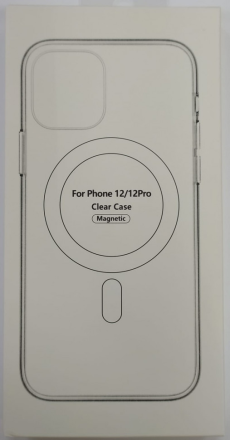  Накладка для i-Phone 12/12 Pro 6.1&quot; силикон MagSafe Clear Case