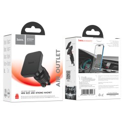 Держатель в автомобиль в воздуховод Hoco H32 магнитный черный