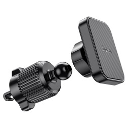 Держатель в автомобиль в воздуховод Hoco H32 магнитный черный