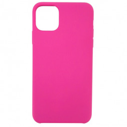 Чехол-накладка  i-Phone 11 Pro Max Silicone icase  №47 кислотно-розовая