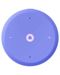 Умная колонка Яндекс Станция Лайт 2 с часами фиолетовая