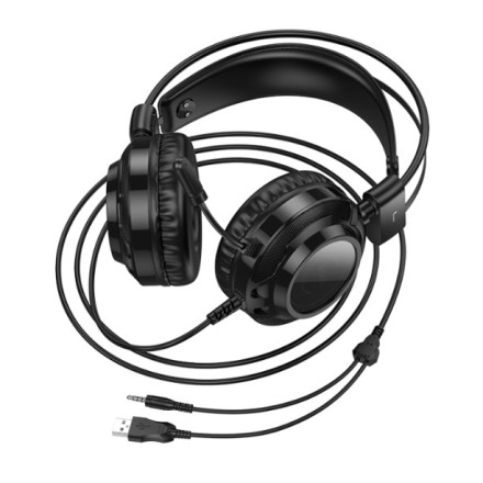  Стереонаушники Bluetooth полноразмерные HOCO W110 черные
