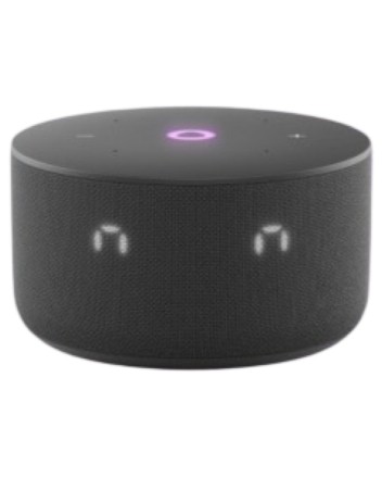  Умная колонка Яндекс Станция Мини 3 с часами чёрная