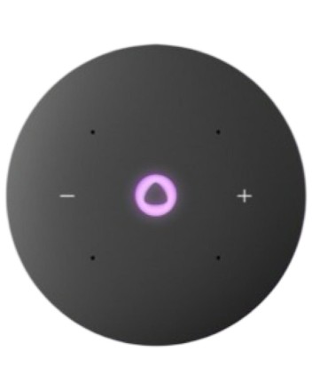  Умная колонка Яндекс Станция Мини 3 с часами чёрная