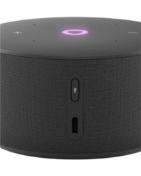 Умная колонка Яндекс Станция Мини 3 с часами чёрная