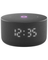 Умная колонка Яндекс Станция Мини 3 с часами чёрная