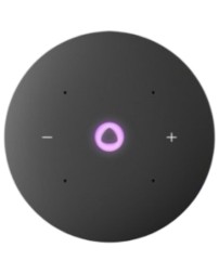 Умная колонка Яндекс Станция Мини 3 с часами чёрная