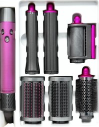 Мультистайлер SenCiciMen X9 Pro EU( европейской вилкой) Насадок 6шт розовый