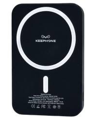 Powerbank с беспроводной зарядкой Keephone PB-14 5000mAh 1C 20W PB-14BK черный
