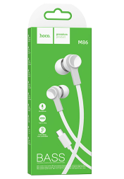 Наушники с микрофоном Hoco M86 Type-C 1.2м белые