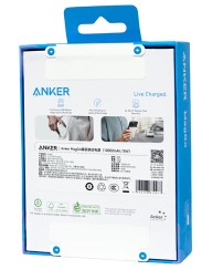 Powerbank с беспроводной зарядкой Anker MagGo Ultra-Slim 10000mAh 5W/7.5W/15W 1USB/1C (A1664) белый