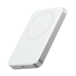 Powerbank с беспроводной зарядкой Anker MagGo Ultra-Slim 10000mAh 1USB/1C (A1664) белый