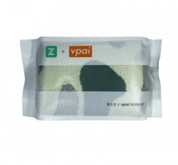 Полотенце банное Xiaomi ZSH Vpai Joint 65*130см (V1682) бело-зеленое
