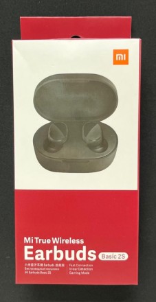  Наушники беспроводные Xiaomi Earbuds Basic 2S чёрные