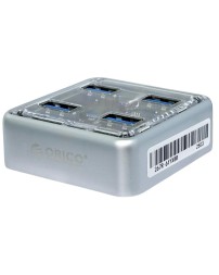 USB-С хаб Orico XHJ4U 4xUSB3.2 серый