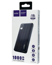 Powerbank Xreel 10000mAh 2USB/1USB-C черный
