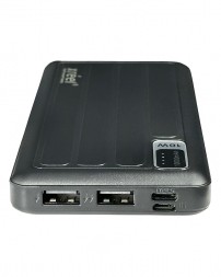 Powerbank Xreel 10000mAh 2USB/1USB-C черный